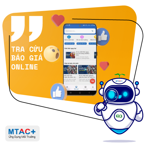 Tra cứu giá dịch vụ môi trường online